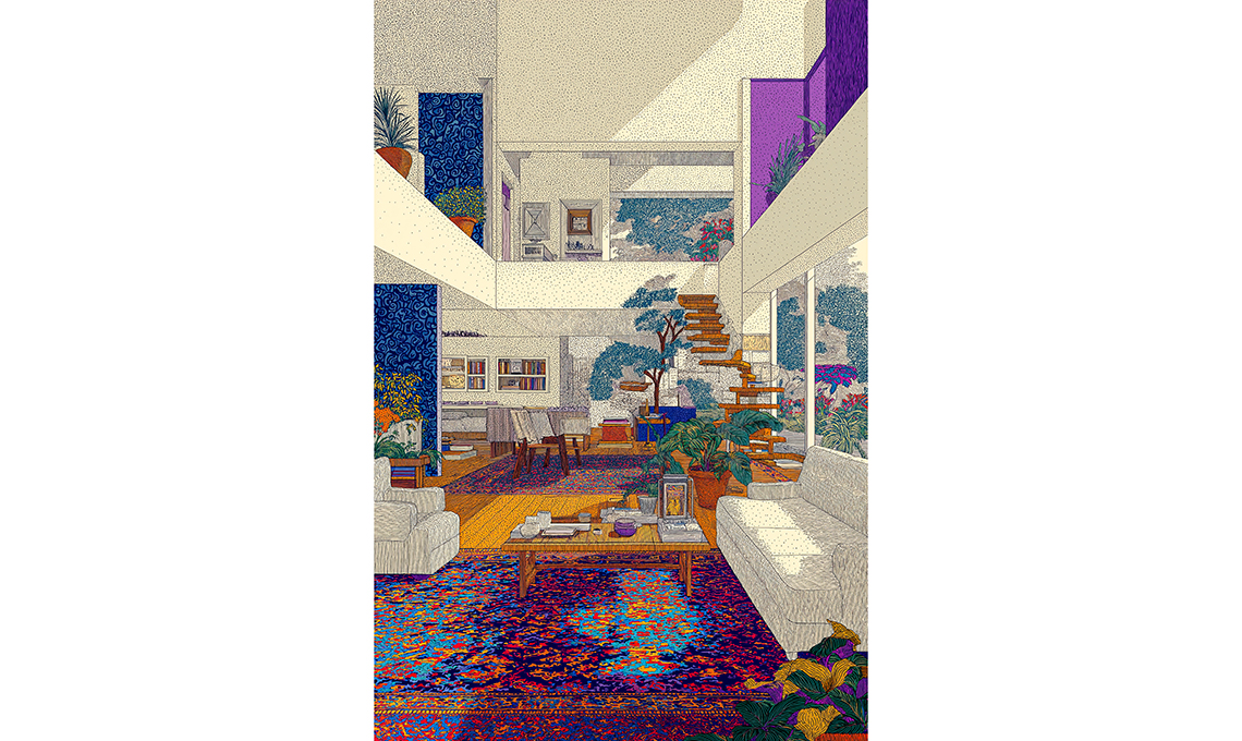 dipinto interno casa