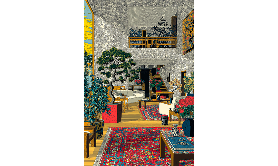 dipinto interno casa