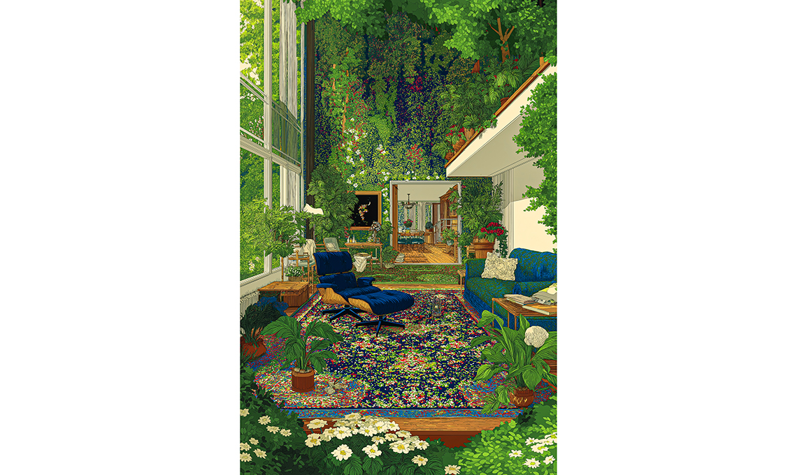 dipinto interno casa