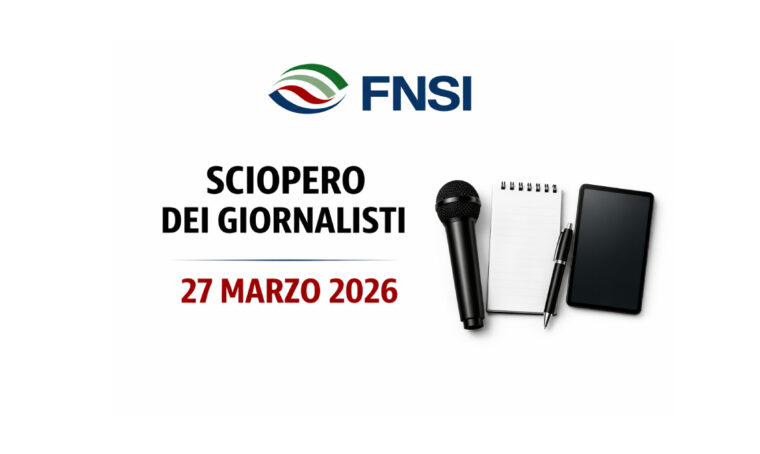 Comunicato sindacale FNSI