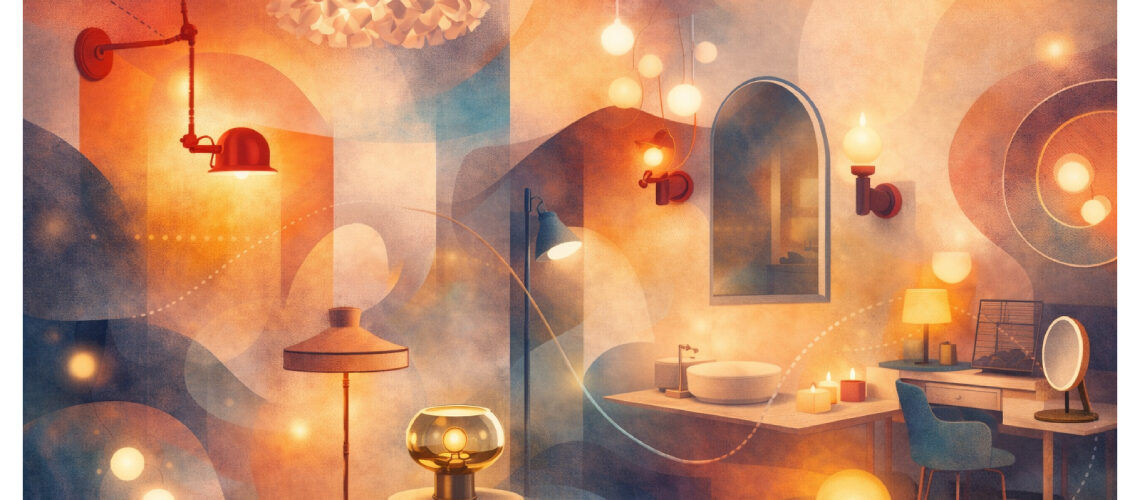 Le regole base per illuminare bene la casa