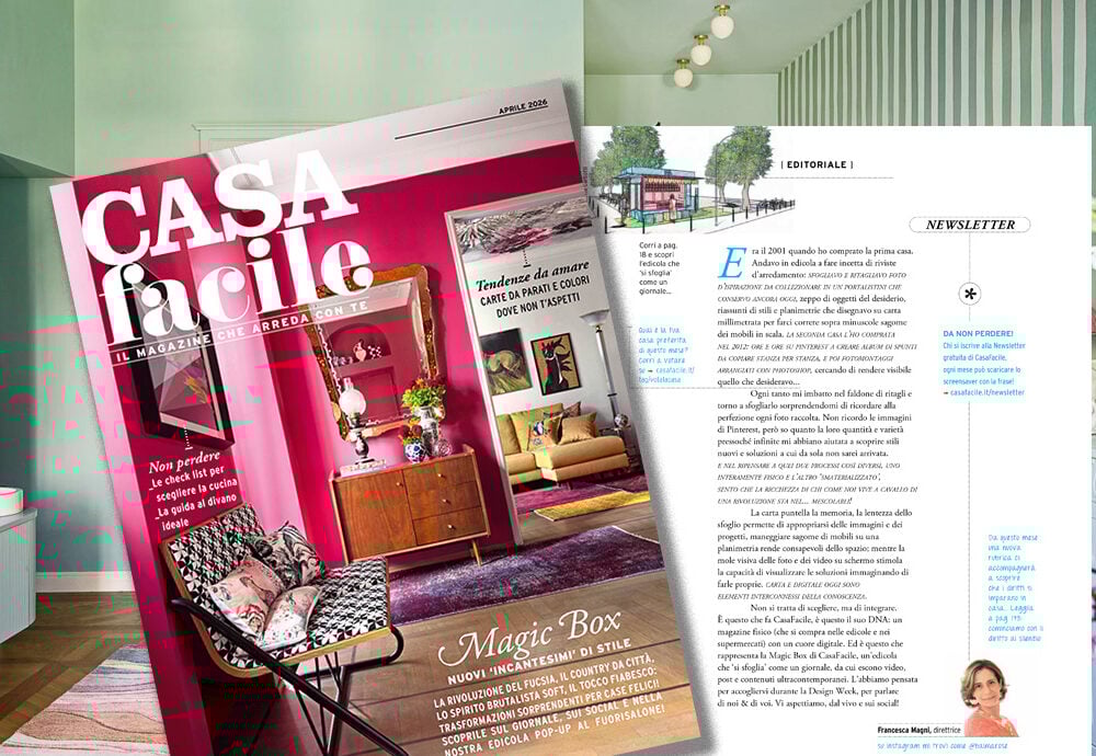 CasaFacile di Aprile 2026: l’editoriale della direttrice
