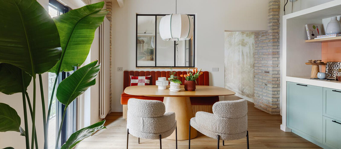 52 mq a Roma: un mini appartamento in stile country chic