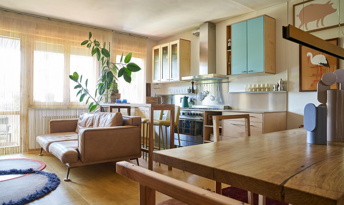 cucina a vista