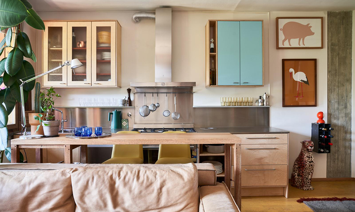 cucina a vista