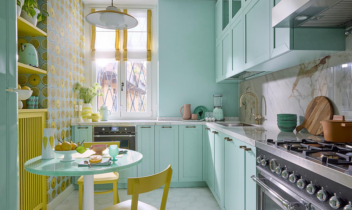 cucina colorata