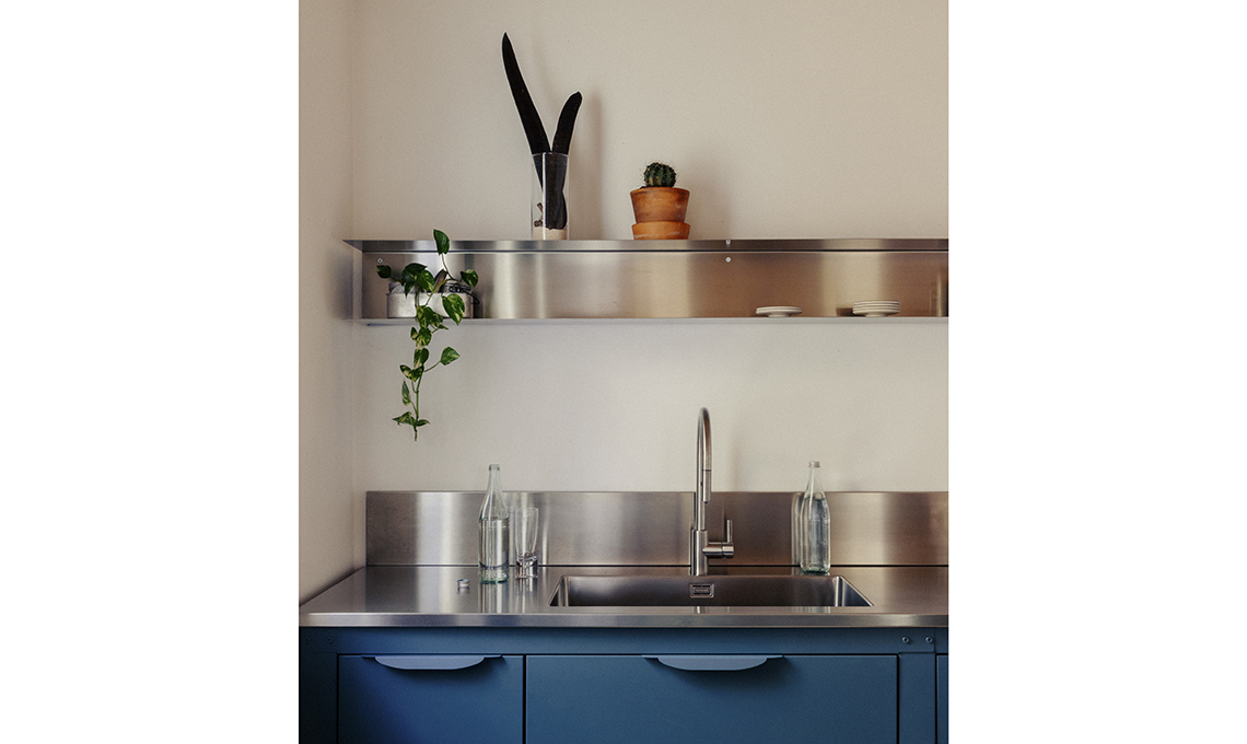 cucina in acciaio