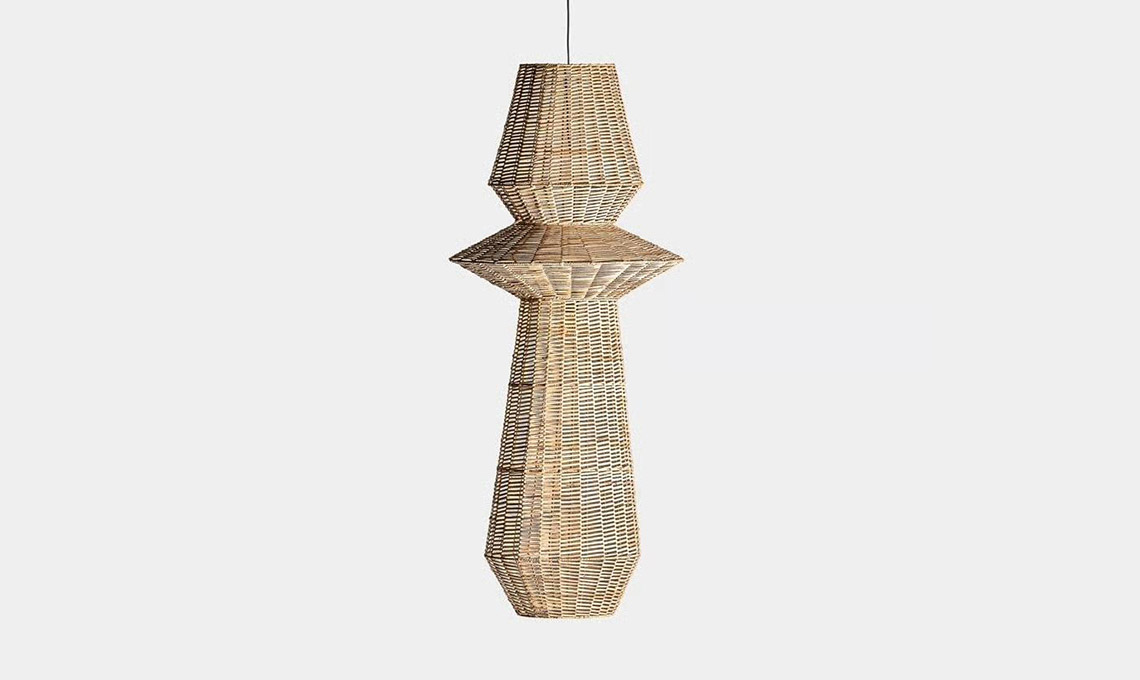 lampada rattan