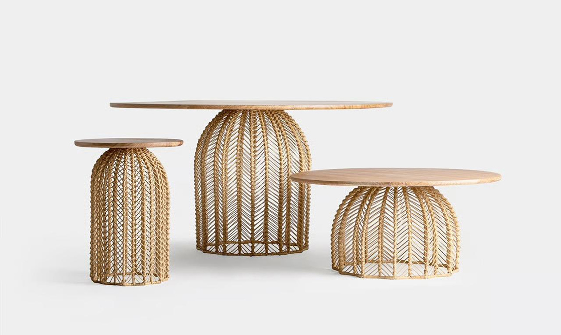 tavolini rattan