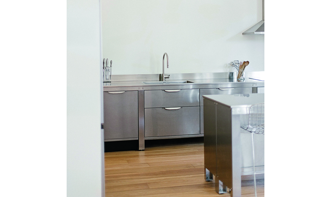 cucina acciaio